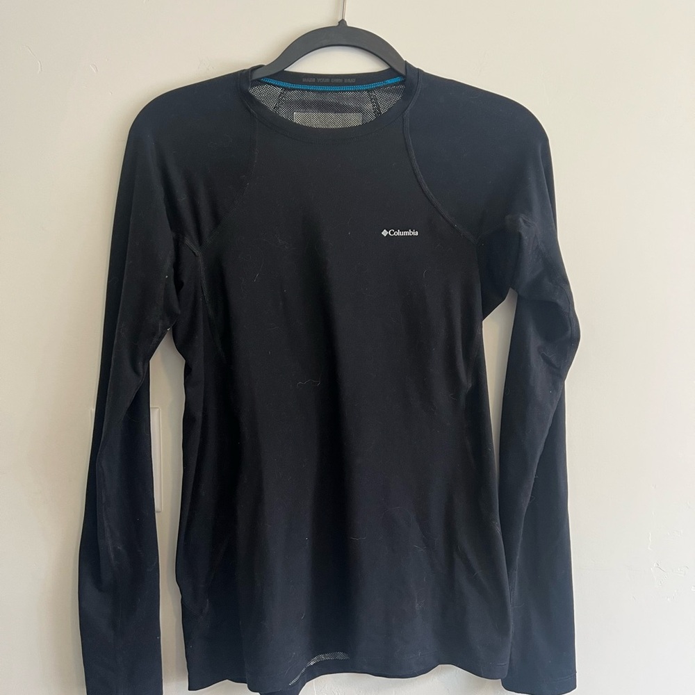 Columbia Black Long Sleeve Shirt